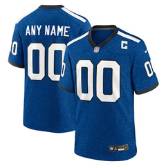 Indiana Nights Indianapolis Colts Alternate Custom Game Jersey Blue | Nike for Sale