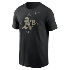 Athletics Nike Camo Logo T-Shirt - MLB