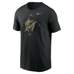 Miami Marlins Nike Camo Logo T-Shirt - MLB