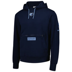 Memphis Grizzlies Courtside Heavyweight Pullover Hoodie Navy - NBA