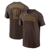 Xander Bogaerts San Diego Padres Nike Name & Number T-Shirt - MLB