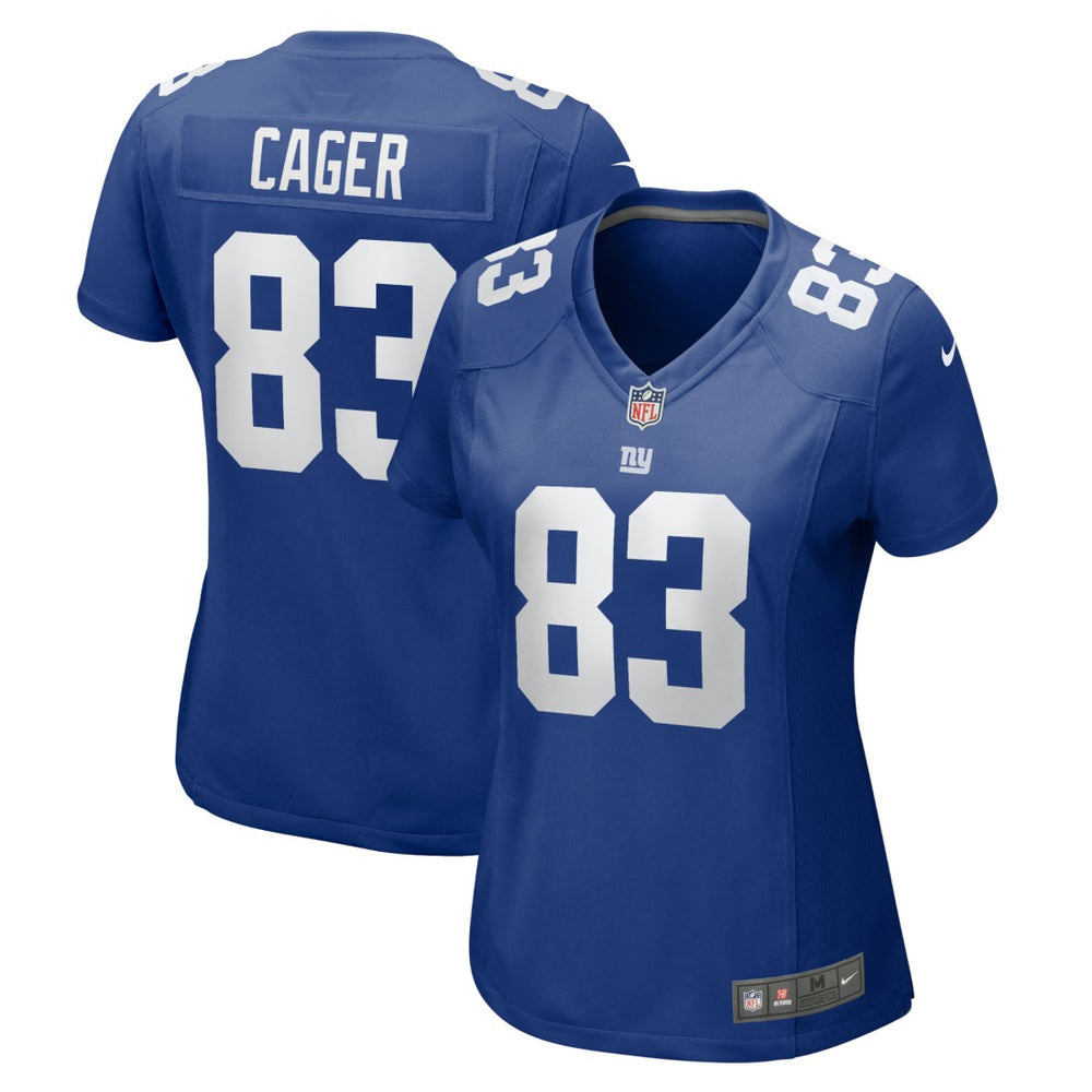 Lawrence Cager New York Giants Women's Home Game Player Jersey Royal | Nike for Sale
