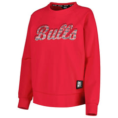 Chicago Bulls DKNY Sport Women's Regina Raglan Pullover Sweatshirt Red - NBA