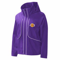 Los Angeles Lakers G-III 4Her by Carl Banks Women's Last Shot Full-Zip Hoodie Purple - NBA