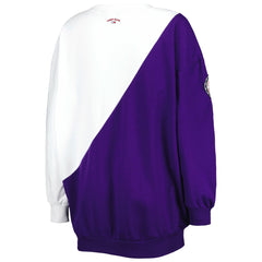 Los Angeles Lakers Tommy Jeans Women's Ariel Pullover Sweatshirt Purple/White - NBA