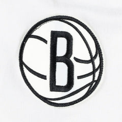Brooklyn Nets Tommy Jeans Women's Ariel Pullover Sweatshirt Black/White - NBA