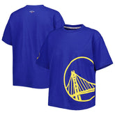 Golden State Warriors Tommy Jeans Women's Bianca T-Shirt Royal - NBA