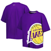 Los Angeles Lakers Tommy Jeans Women's Bianca T-Shirt Purple - NBA