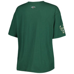 Milwaukee Bucks Tommy Jeans Women's Bianca T-Shirt Hunter Green - NBA