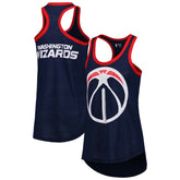 Washington Wizards G-III 4Her by Carl Banks Women's Showdown Scoop-Neck Racerback Tank Top Navy - NBA