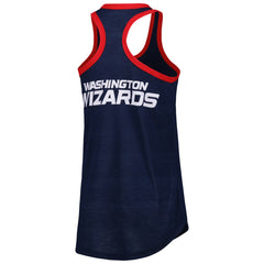 Washington Wizards G-III 4Her by Carl Banks Women's Showdown Scoop-Neck Racerback Tank Top Navy - NBA