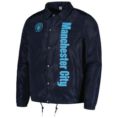 Manchester City Coaches Full-Snap Jacket Navy - FIFA World CUP