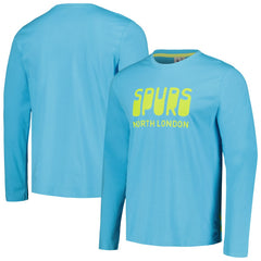 Tottenham Hotspur Heavy Long Sleeve T-Shirt Aqua - FIFA World CUP
