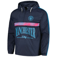 Manchester City Anorak Hoodie Half-Zip Jacket Navy - FIFA World CUP