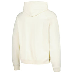Manchester City Team Stripe Oversized Pullover Hoodie Cream - FIFA World CUP