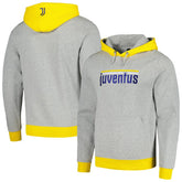 Juventus Lifestyle Pullover Hoodie Heather Gray - FIFA World CUP