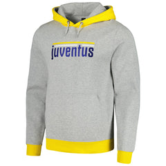 Juventus Lifestyle Pullover Hoodie Heather Gray - FIFA World CUP