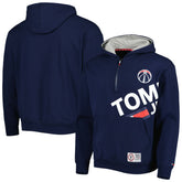 Washington Wizards Tommy Jeans Bernard Half-Zip Hoodie Navy - NBA