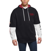 Miami Heat Tommy Jeans Matthew 2-In-1 T-Shirt & Hoodie Combo Set Black/White - NBA