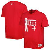 Houston Rockets Tommy Jeans Mel Varsity T-Shirt Red - NBA