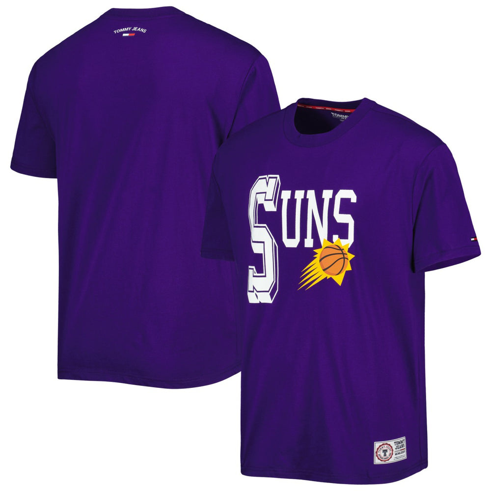 Phoenix Suns Tommy Jeans Mel Varsity T-Shirt Purple - NBA