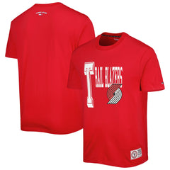 Portland Trail Blazers Tommy Jeans Mel Varsity T-Shirt Red - NBA