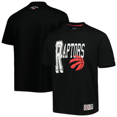 Toronto Raptors Tommy Jeans Mel Varsity T-Shirt Black - NBA