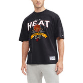 Miami Heat Tommy Jeans Tim Backboard T-Shirt Black - NBA