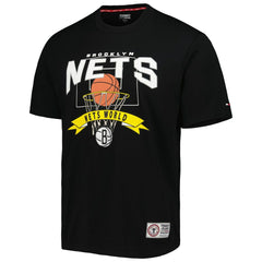 Brooklyn Nets Tommy Jeans Tim Backboard T-Shirt Black - NBA