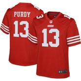 Brock Purdy San Francisco 49ers Youth Game Jersey Scarlet | Nike for Sale