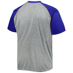 St. Louis Blues Big & Tall Logo Raglan T-Shirt - Heather Gray - NHL