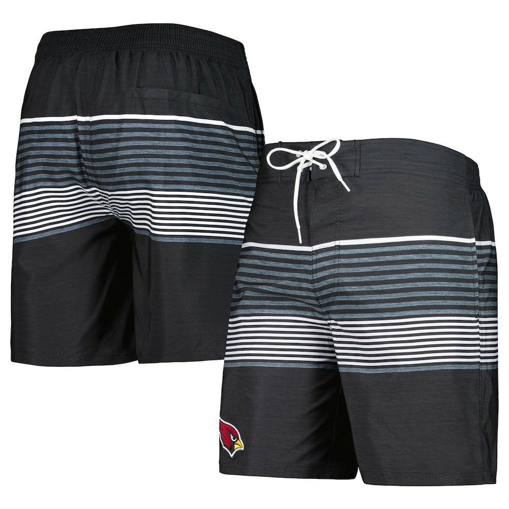 Arizona Cardinals G-III Sports by Carl Banks Coastline Volley Swim Shorts Black | NFL