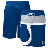 Indianapolis Colts G-III Sports by Carl Banks Sea Wind Swim Trunks Royal | NFL