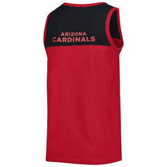 Arizona Cardinals Starter Logo Touchdown Fashion Tank Top Cardinal/Black | NFL