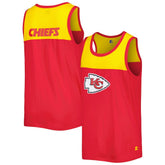 Kansas City Chiefs Starter Logo Touchdown Fashion Tank Top Red/Gold | NFL