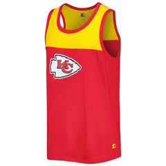 Kansas City Chiefs Starter Logo Touchdown Fashion Tank Top Red/Gold | NFL