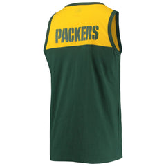 Green Bay Packers Starter Logo Touchdown Fashion Tank Top Green/Gold | NFL