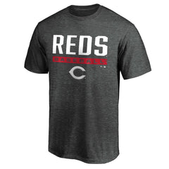Cincinnati Reds Team Win Stripe T-Shirt - MLB