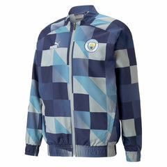 Manchester City 2022/23 Pre-Match Full-Zip Jacket Navy/Gray | Puma Online