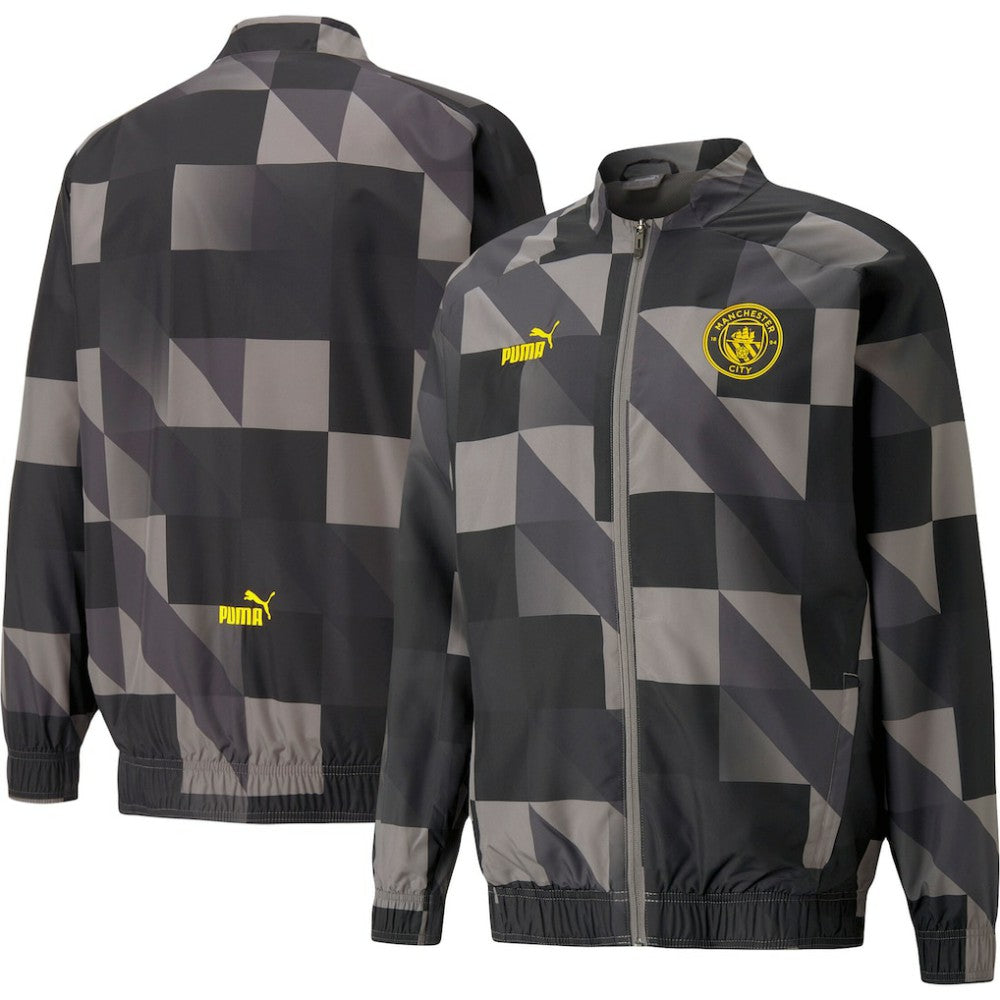 Manchester City 2022/23 Pre-Match Full-Zip Jacket Black | Puma online