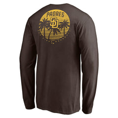 San Diego Padres Team Hometown Collection Palm Sunset Long Sleeve T-Shirt - MLB