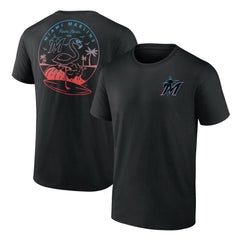 Miami Marlins Team Hometown Collection Surf's Up T-Shirt - MLB