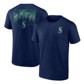 Seattle Mariners Team Hometown Collection Washington State T-Shirt - MLB