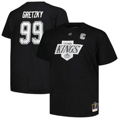 Wayne Gretzky Los Angeles Kings Mitchell & Ness Big & Tall Name & Number T-Shirt - Black - NHL