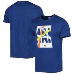 Manchester City Art T-Shirt Blue - FIFA World CUP
