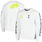 Tottenham Hotspur Graffiti Pullover Sweatshirt White - FIFA World CUP