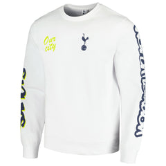 Tottenham Hotspur Graffiti Pullover Sweatshirt White - FIFA World CUP