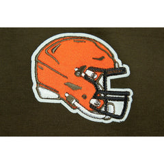 Cleveland Browns Pro Standard Women's Ombre Wordmark Classic Cropped Tank Top Brown | NFL
