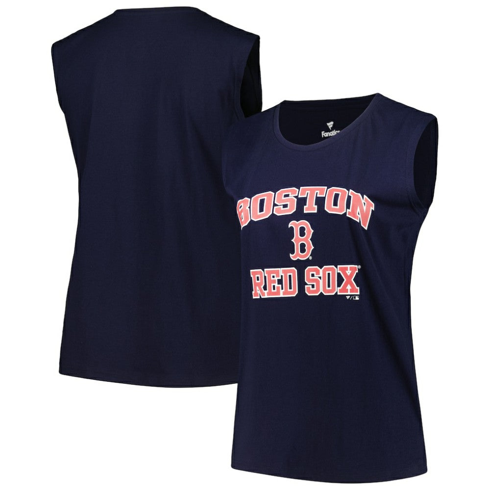 Boston Red Sox Profile Women's Plus Size Tank Top - MLB