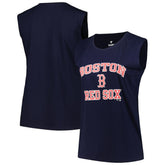Boston Red Sox Profile Women's Plus Size Tank Top - MLB
